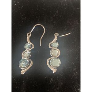 925 Sterling Silver Moonstone Earrings